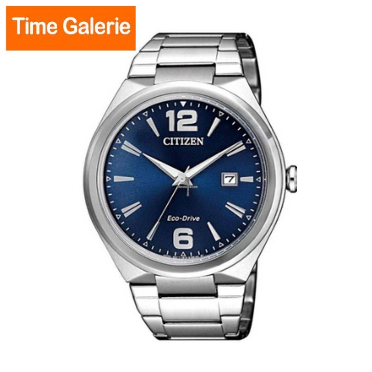 Citizen AW137051M EcoDrive Blue Dial Stainless Steel Solar Men Watch